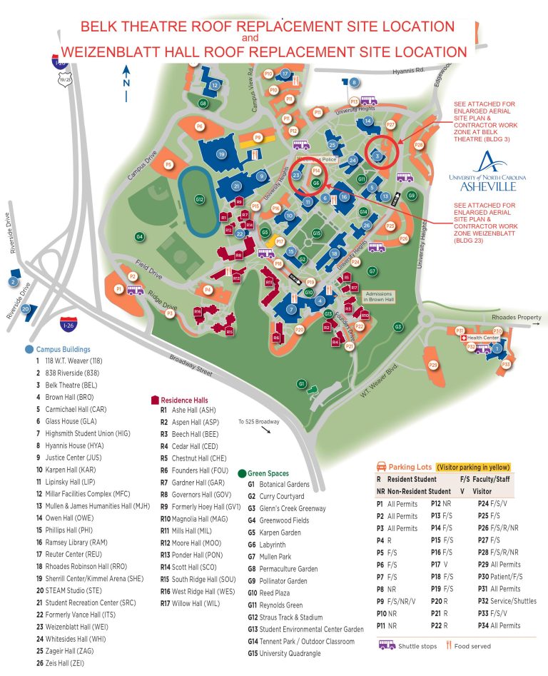 Campus Construction Updates UNC Asheville