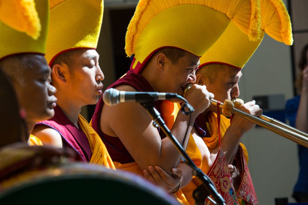 Mandala, Tibetan Monks performing in highsmith