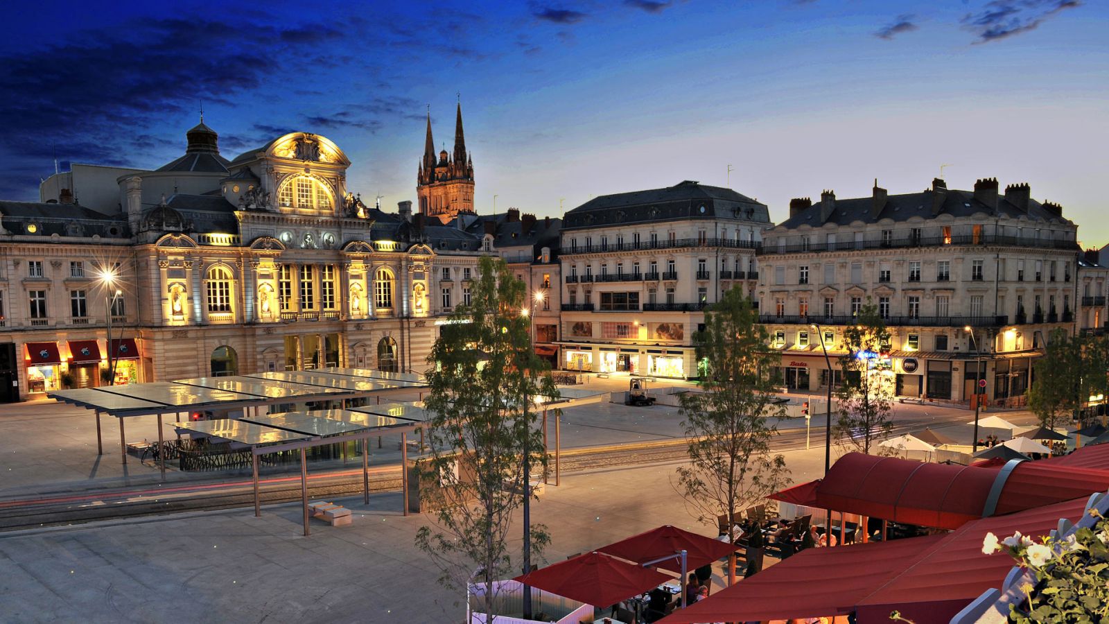 Angers, france city photo